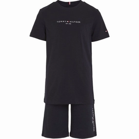 sports event Comfort waistband Tommy Hilfiger Essential Sweat Set Desert Sky