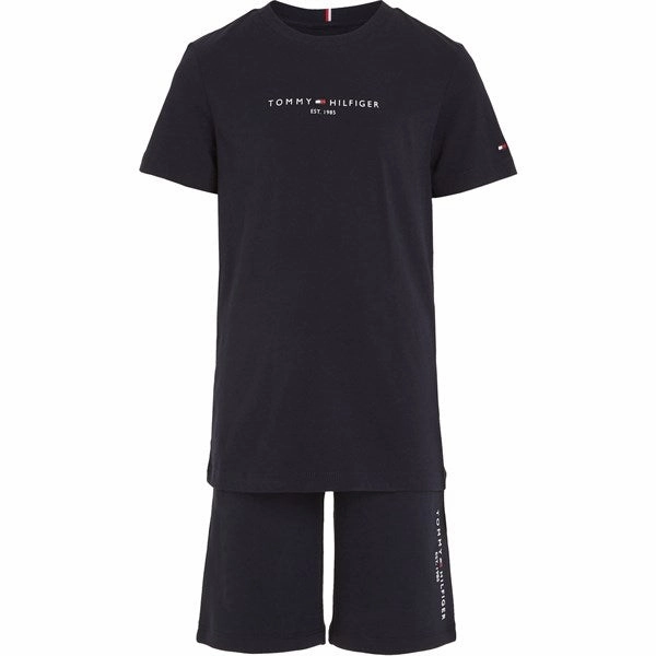 sports event Comfort waistband Tommy Hilfiger Essential Sweat Set Desert Sky