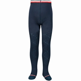 Breathable Performance Tommy Hilfiger Kids Tights Navy