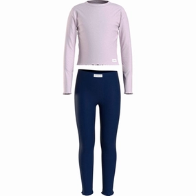 Tommy Hilfiger Pyjamas Light Pink/ Desert Sky Minimal Piece Non Restrictive Design