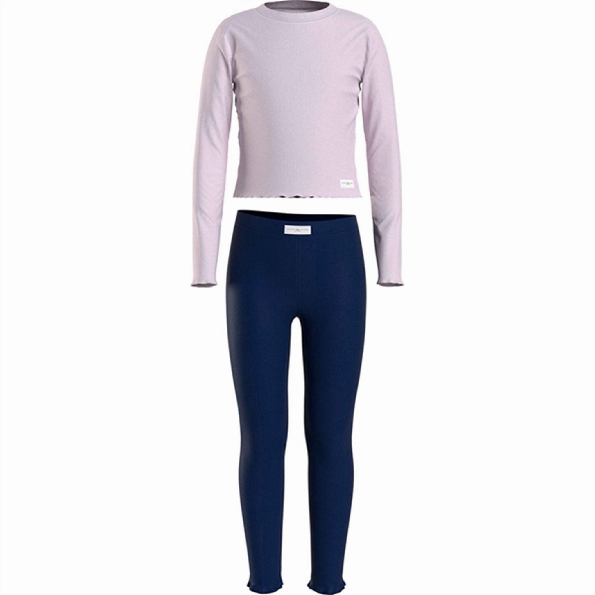 Tommy Hilfiger Pyjamas Light Pink/ Desert Sky Casual Look Home Fit Design