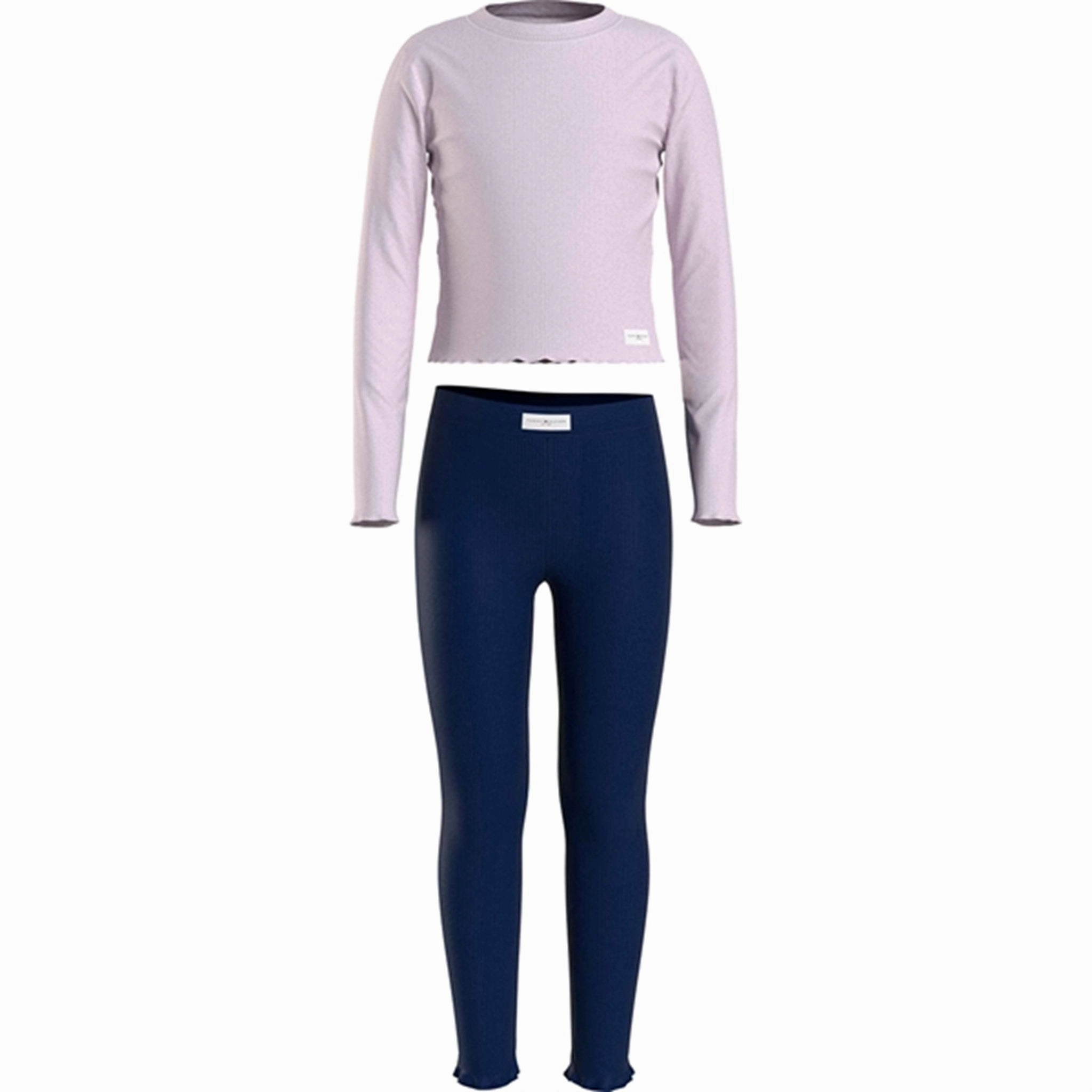 Tommy Hilfiger Pyjamas Light Pink/ Desert Sky Muted Mood NonRestrictive Design