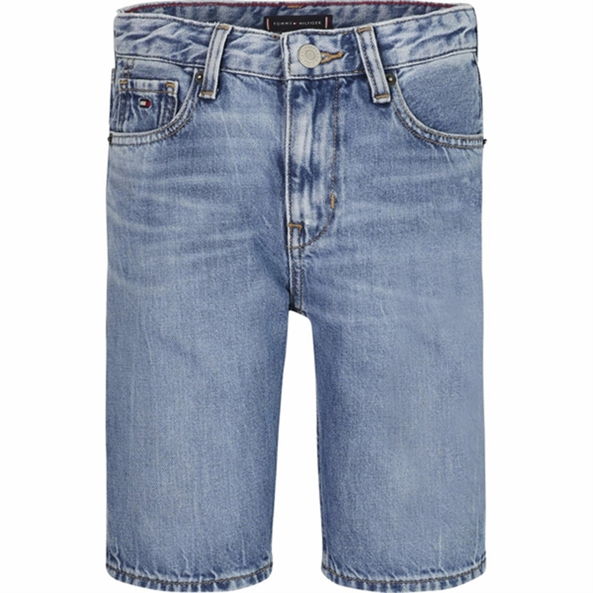 Tommy Hilfiger Skater Shorts Bleach Contemporary Design