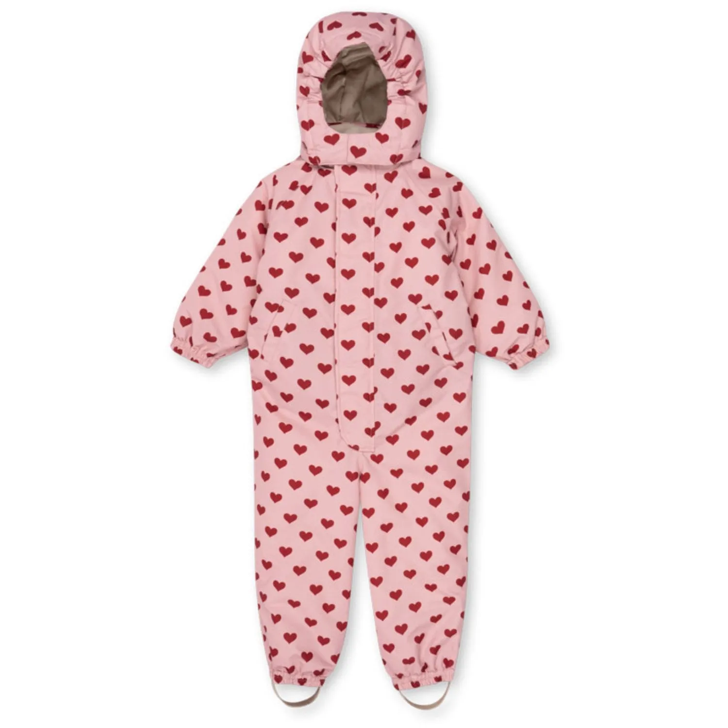 Konges Sl?jd Amour Pink Nohr Snowsuit Print Feminine tie-front top