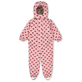 Konges Sl?jd Amour Pink Nohr Snowsuit Print Feminine tie-front top