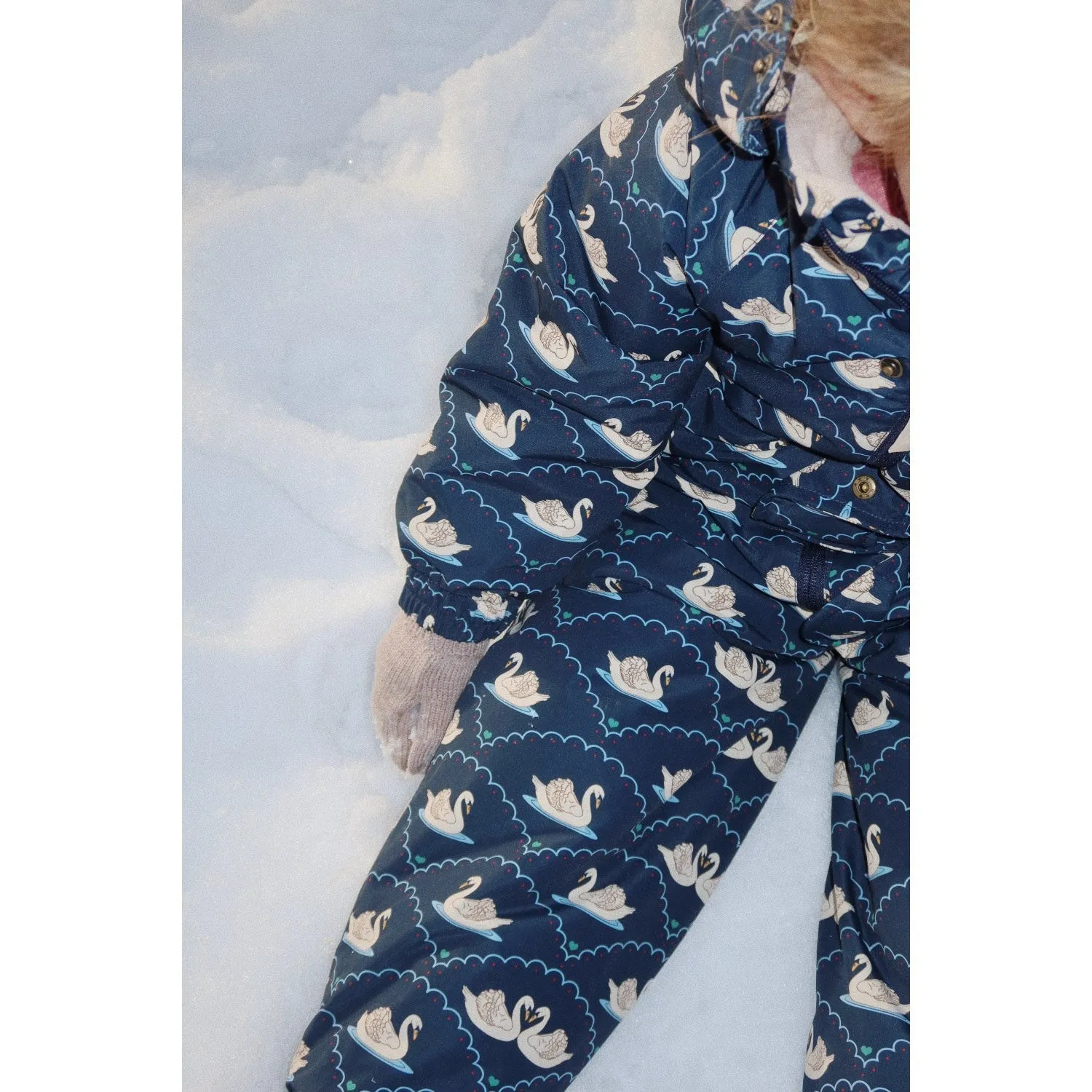 Konges Sl?jd Swan Eclipse Nohr Snowsuit Print Effortless layering piece Best-Seller