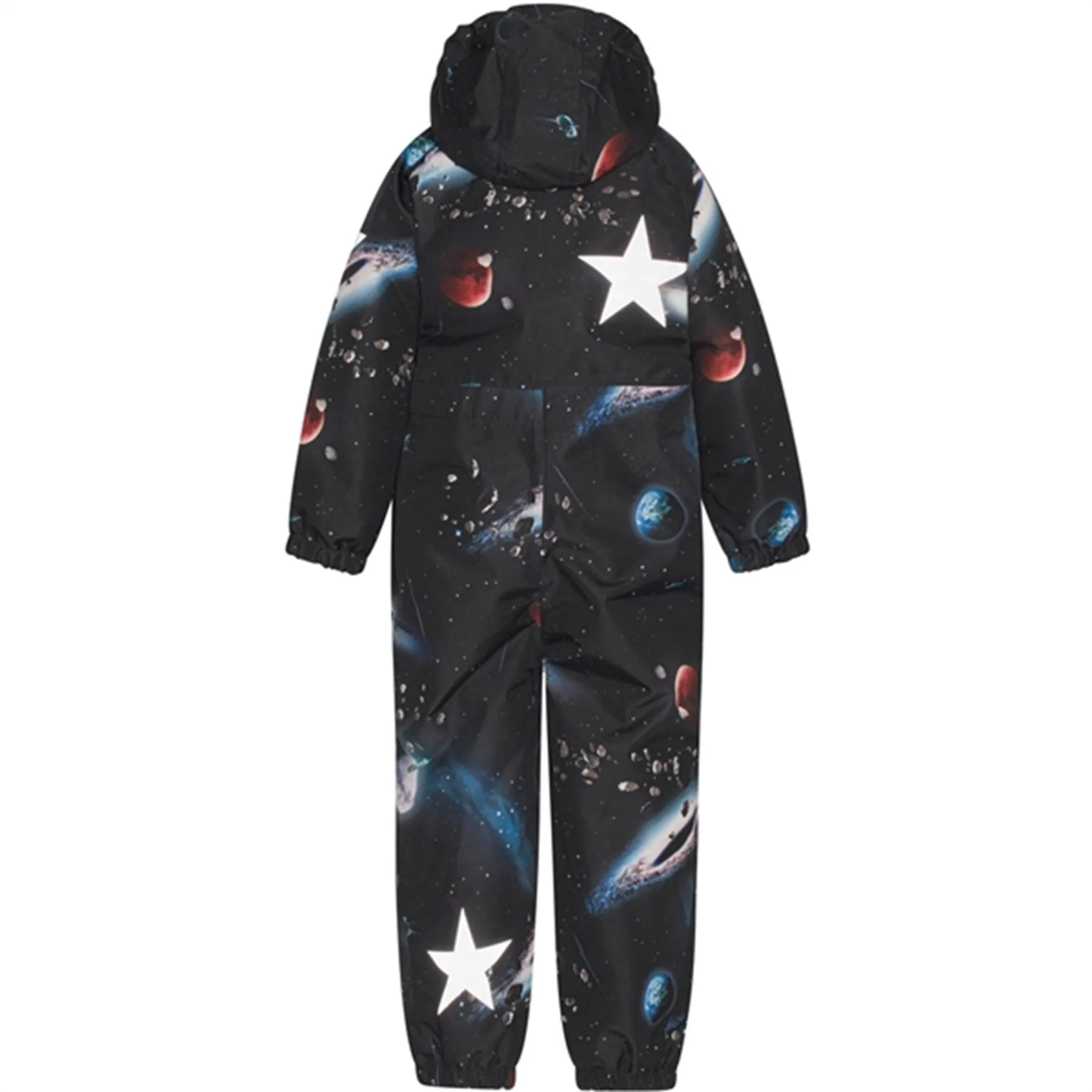 Contrast-Piping Molo Into Space Pingo Junior Snowsuit