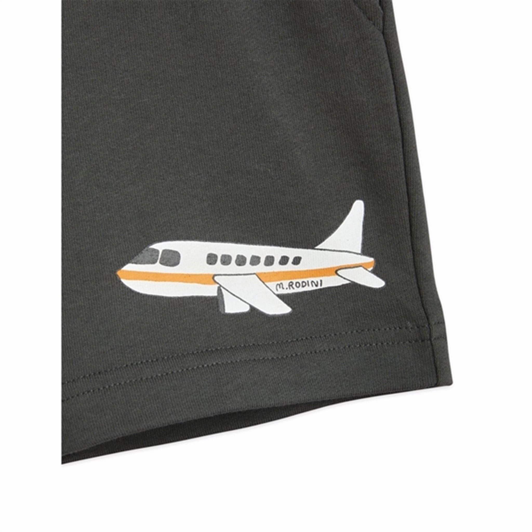 On Trend Mini Rodini Airplane Sweatshorts Grey