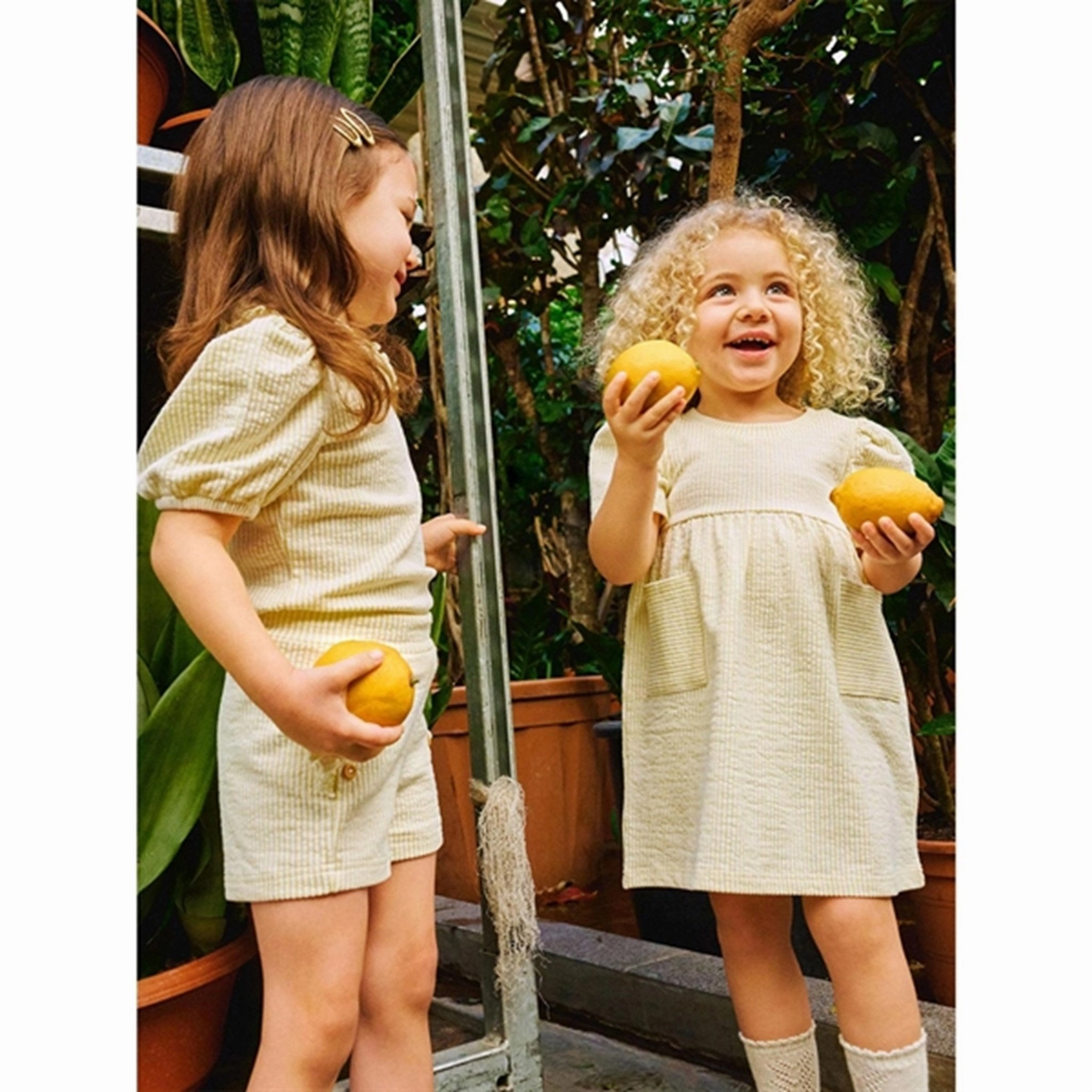 Temperature Regulating Tech Slip Resistant Inner Grip Name it Pineapple Slice Freja Shorts