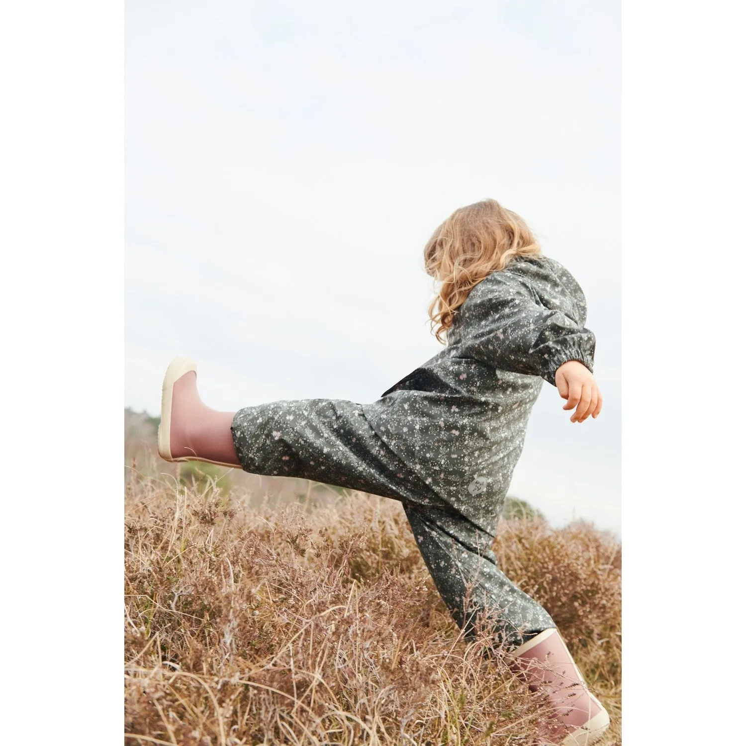 Storm Hiking Outfit Wheat Forest Lake Checked Flowers Rainwear Olo Pants