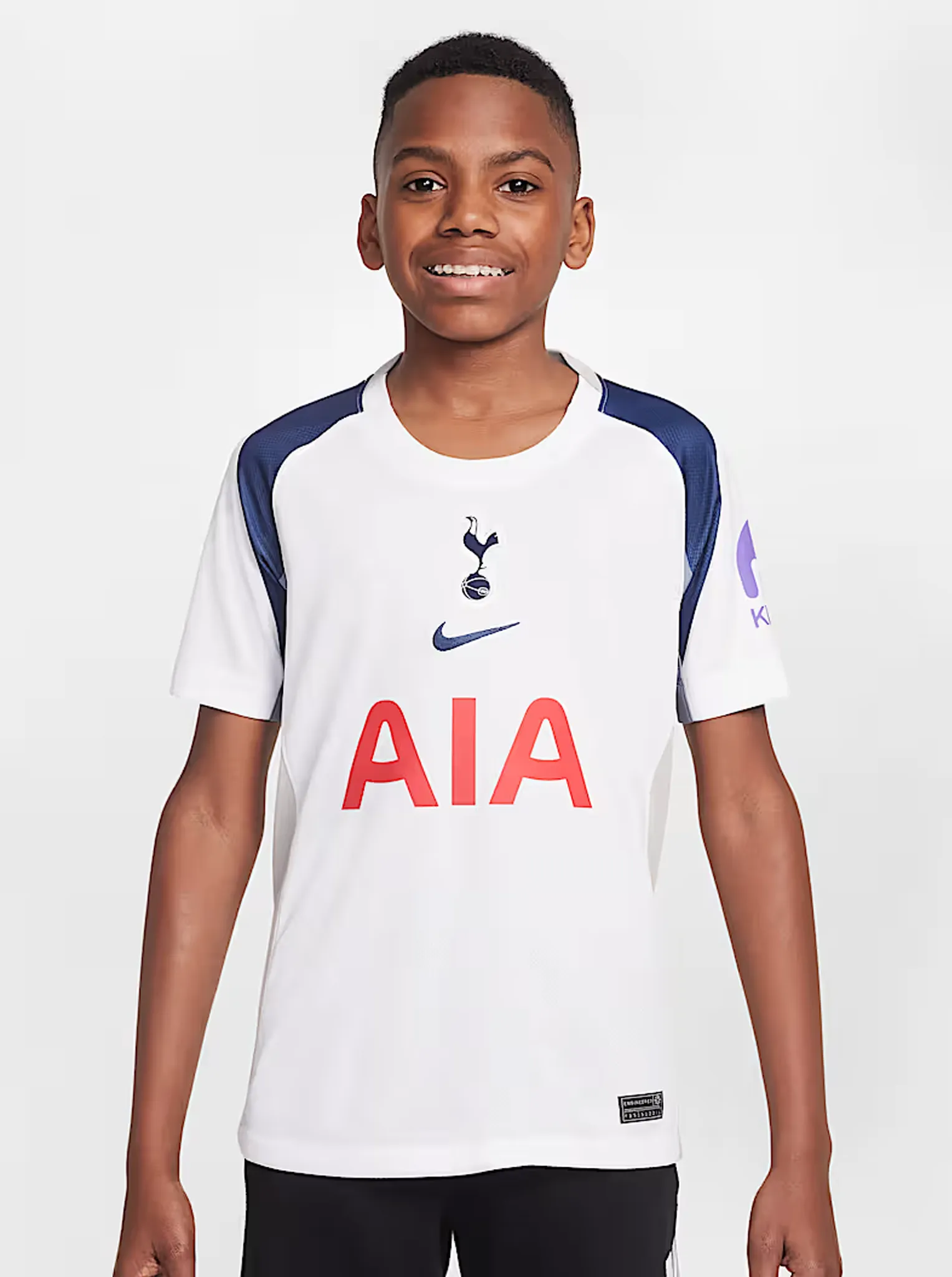 Tottenham Hotspur 2025/26 Stadium Home Youth UV protection coating