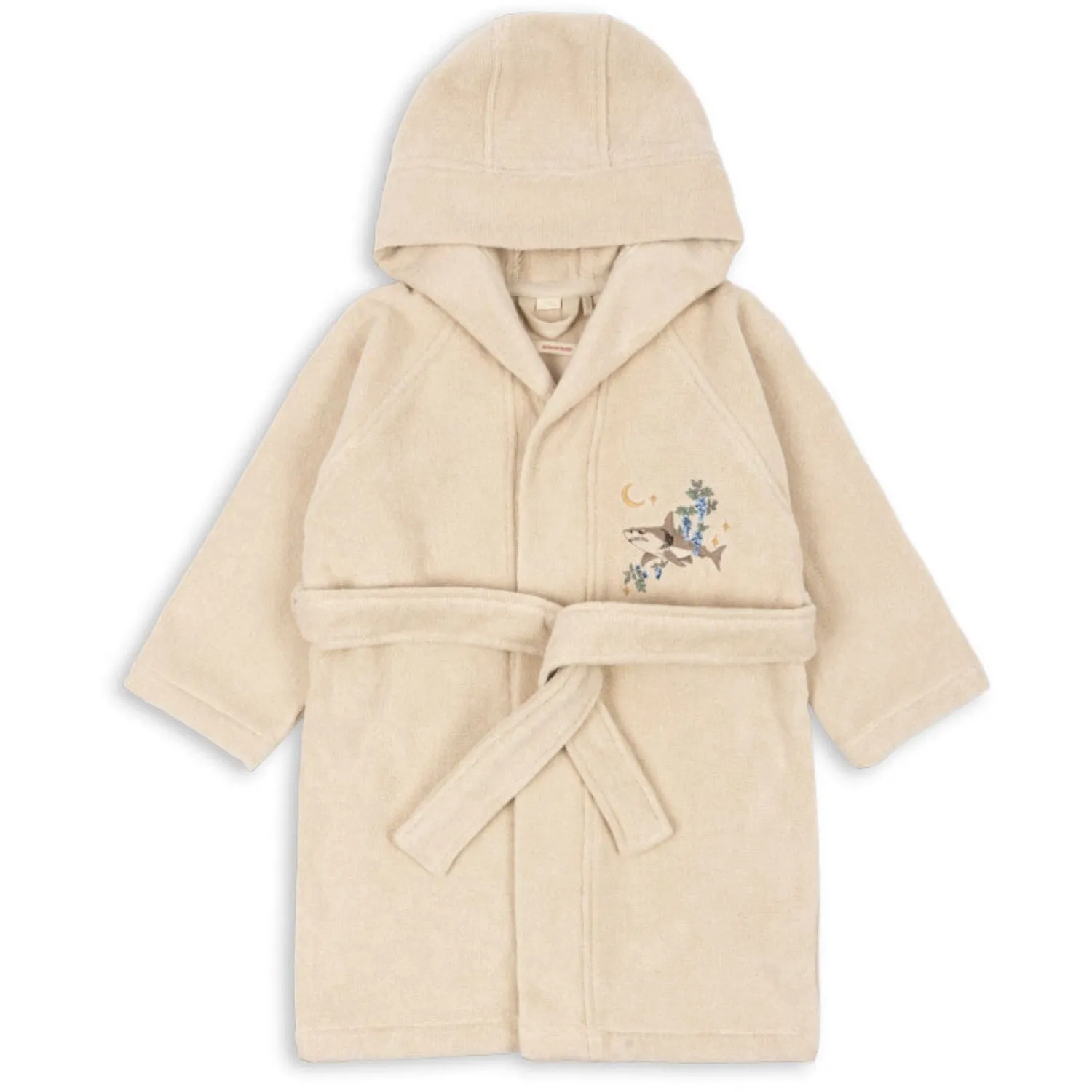 Candle Hour Konges Sl?jd Summer Sand Terry Bathrobe Embroidery Gots