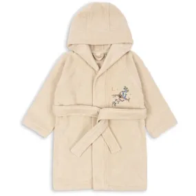 Candle Hour Konges Sl?jd Summer Sand Terry Bathrobe Embroidery Gots