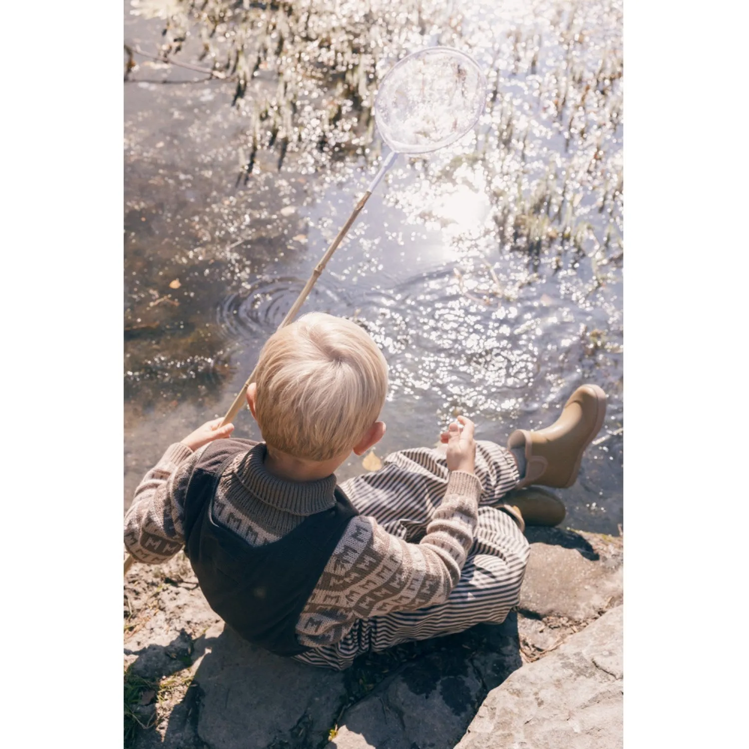 Trail Outfit Eco Friendly Outerwear MarMar Rainwear Fleece Brown Stripe Obo Set