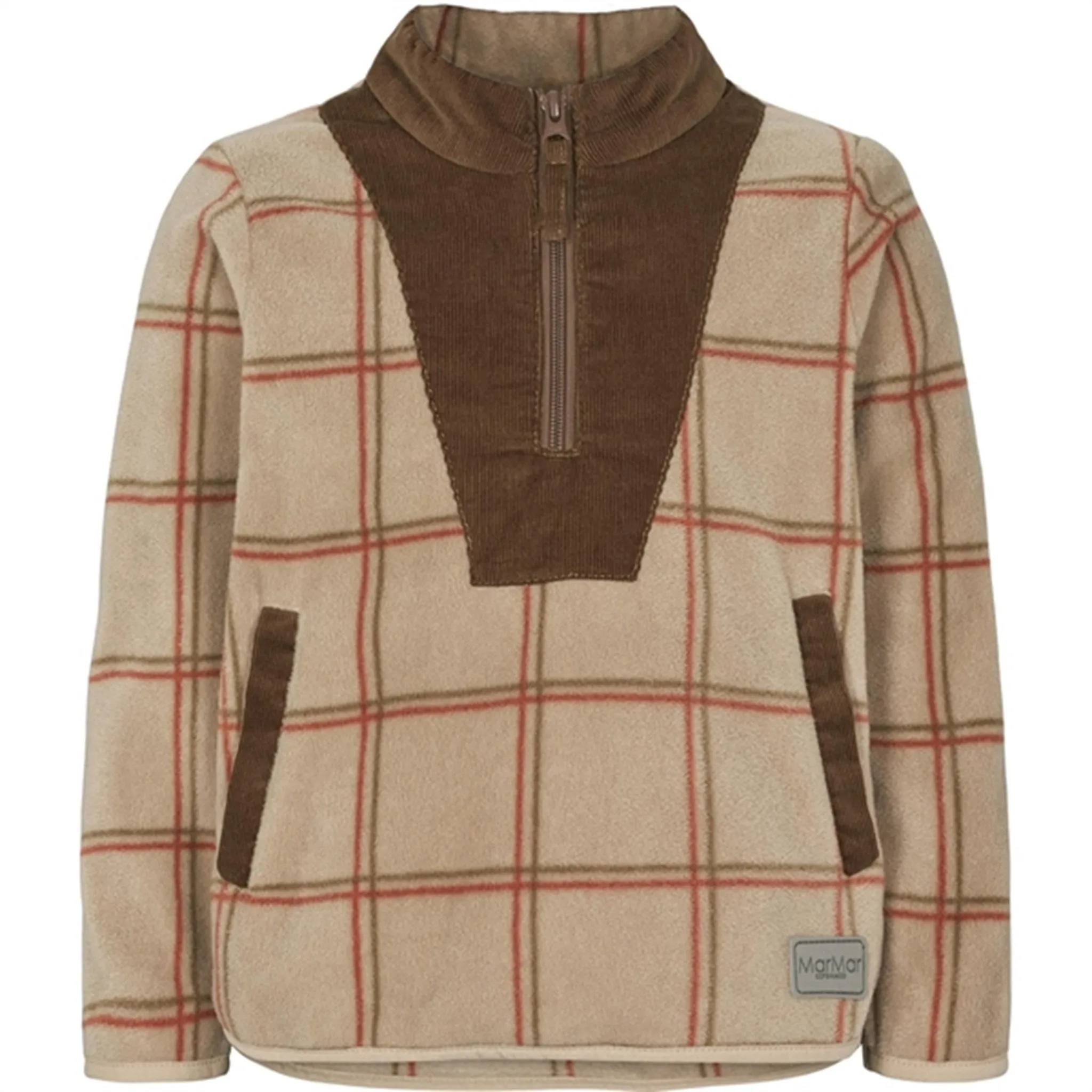 Light Breeze MarMar Jeko Fleece Jacket Cranberry Check