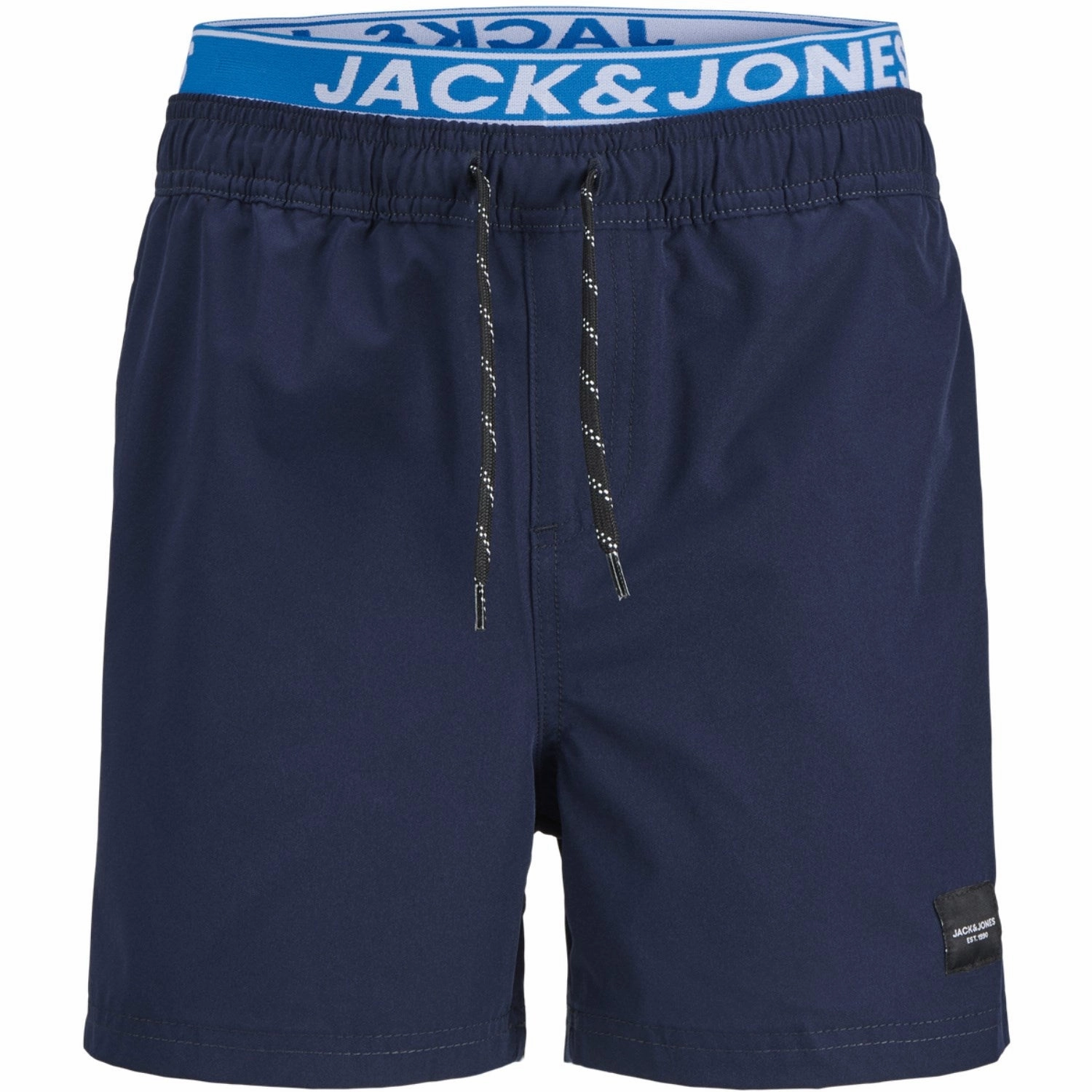 Jack & Jones Junior Navy Blazer Jpstmaui Jjswim Db Wb Neon Akm Jnr chlorine resistant