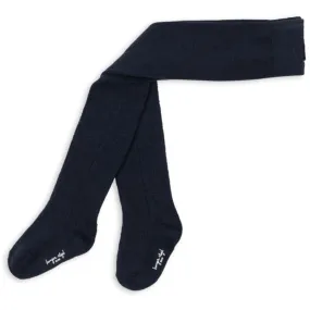 Comfortable Look Unisex-choice-attribute-feature Konges Sl?jd Navy Wool Pointelle Tights