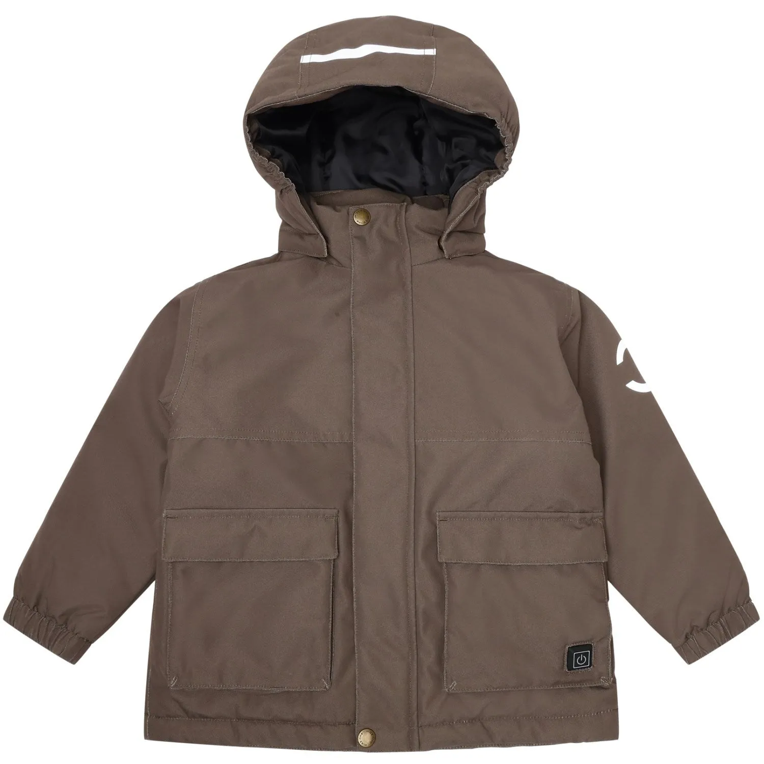 Charity suitable for air sports Mikk-Line Chocolate Chip Heating Jacket Parka