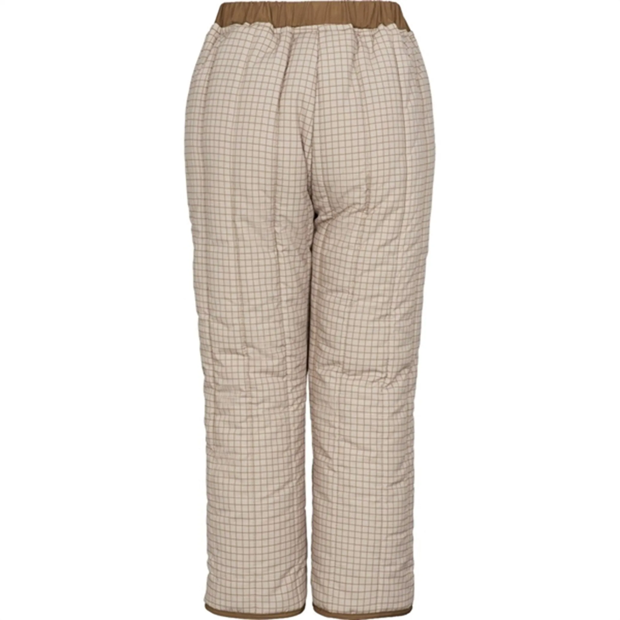 Minimalist-Style MarMar Hazel Check Olrik Quilt Thermo Pants