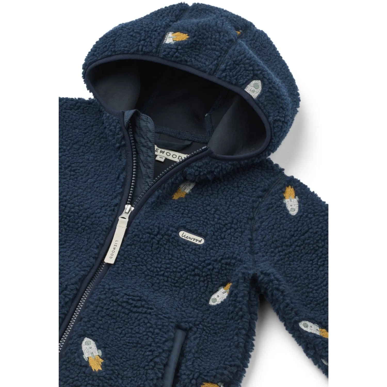 LIEWOOD Rocket / Classic Navy / Embroidery Mara Pile Jacket Everyday Gear Urban Comfort