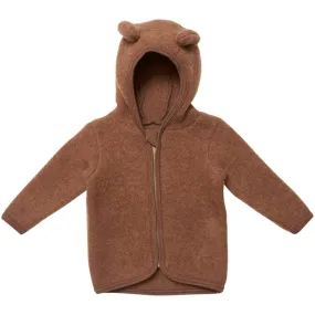 Huttelihut Jacket Ears Soft Wool Jackie Caramel Cafe Sporty Touch