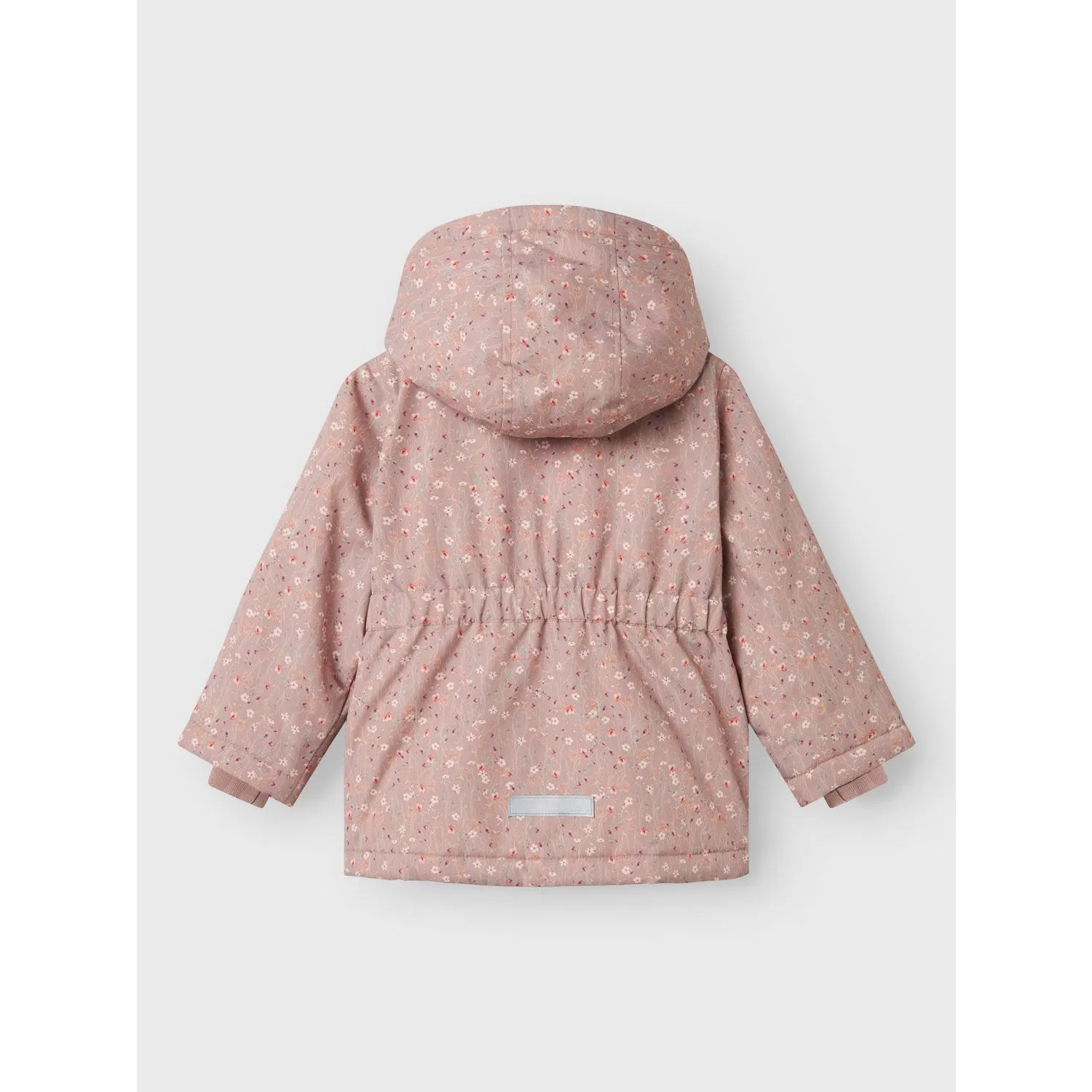 Zippered Pocket Design Name It Woodrose Flower Nmfmaxi Pa Jacket Aop Noos