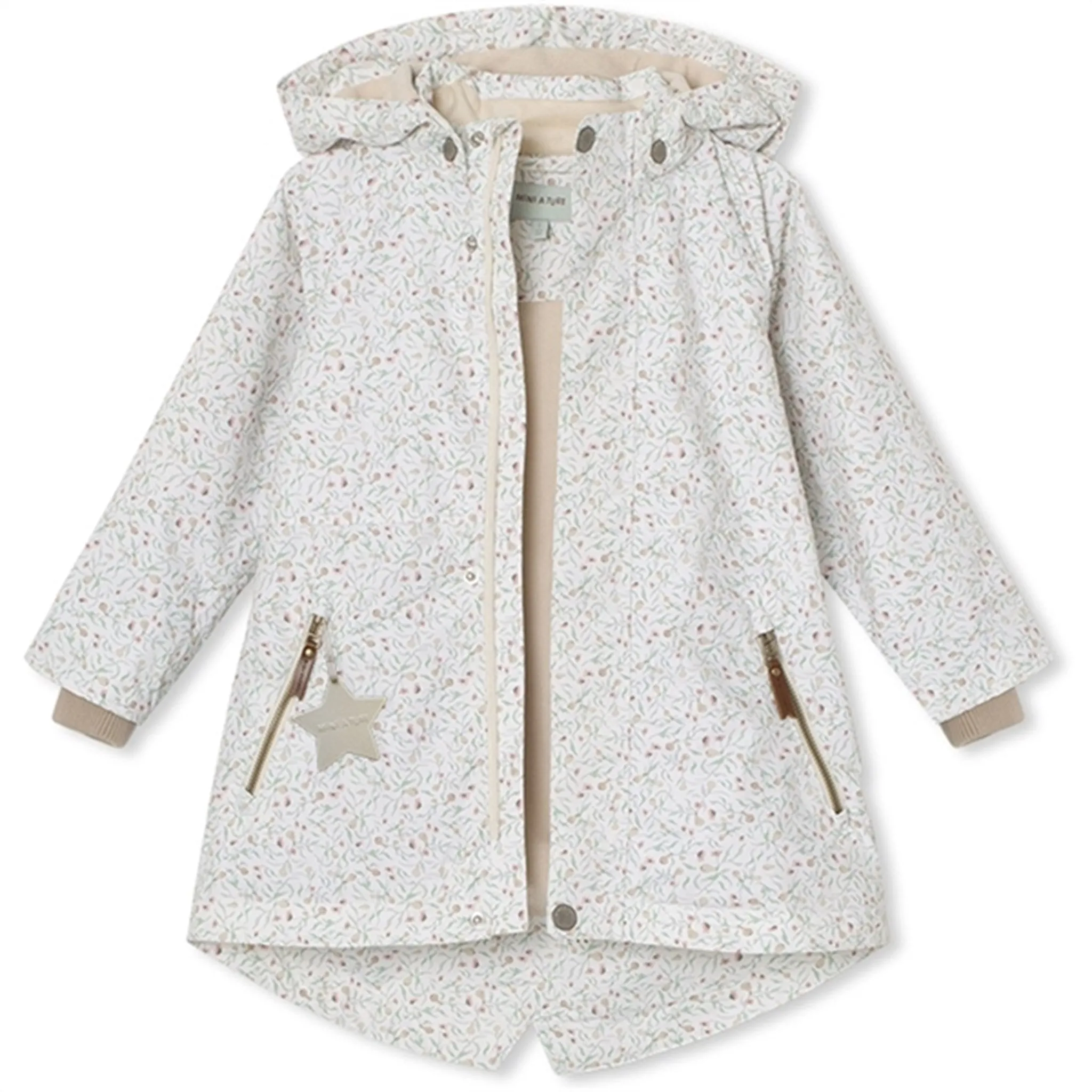 MINI A TURE Vikaya Spring Jacket w/Fleece Lining Rose Dragonfly suitable for photography