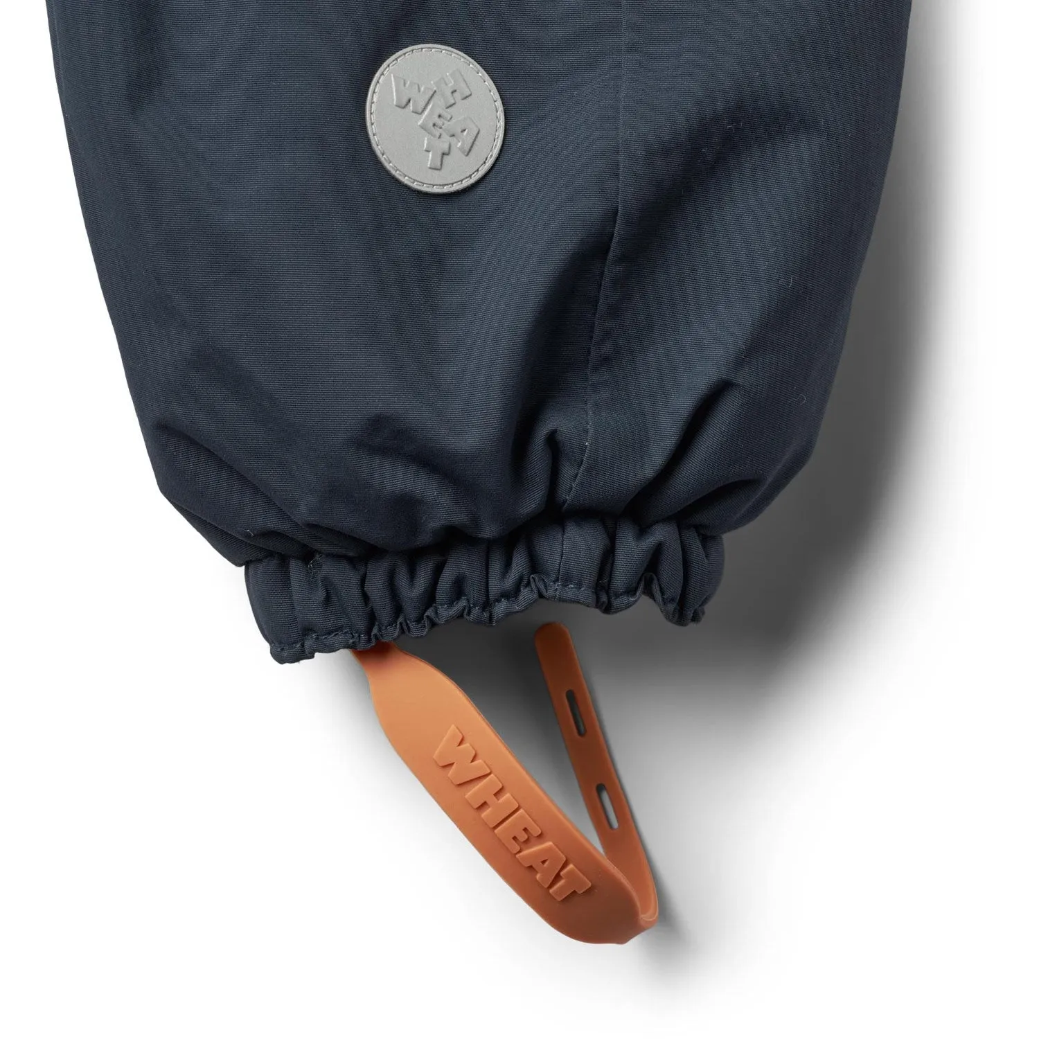 High-Collar Wheat Dark Blue Snowsuit Adi Tech