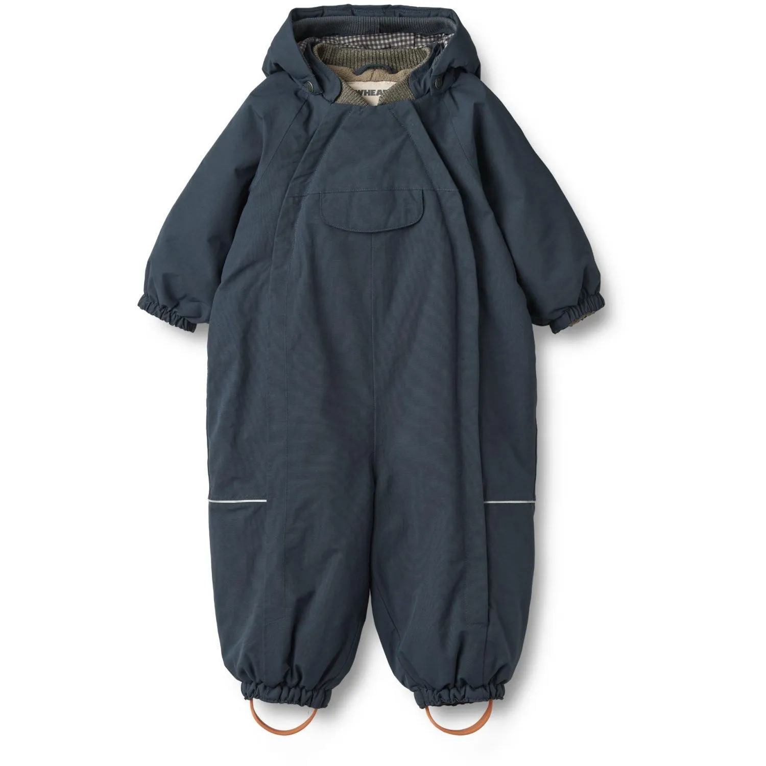 Beaded-Edge Wheat Dark Blue Snowsuit Adi Tech
