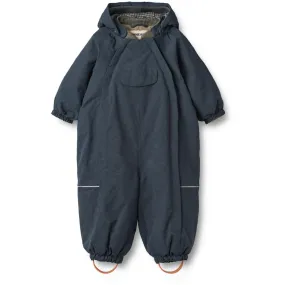 Beaded-Edge Wheat Dark Blue Snowsuit Adi Tech