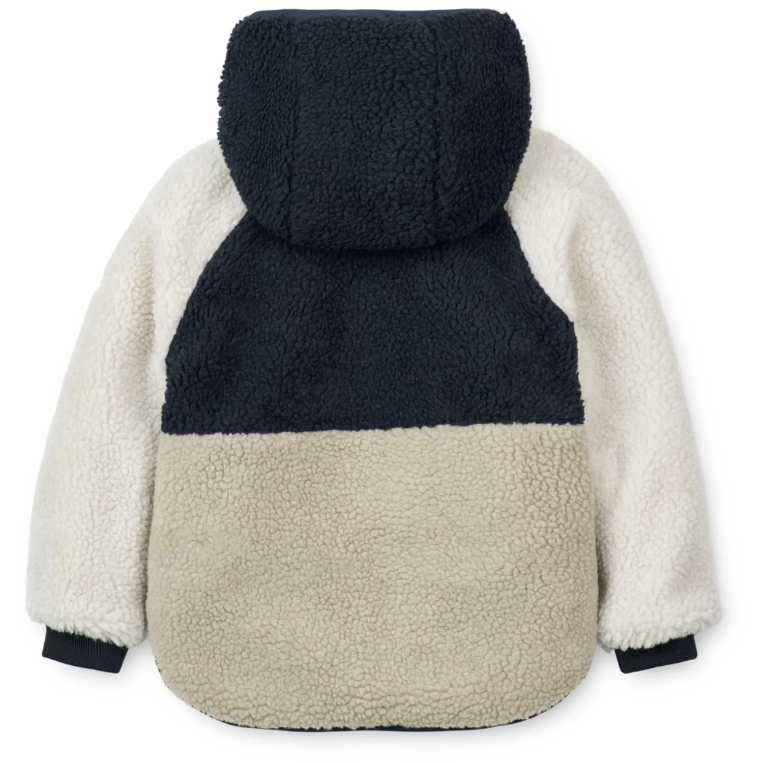 LieWood Whale Blue Multi Mix Jackson Reversible Jacket Faith hypoallergenic material