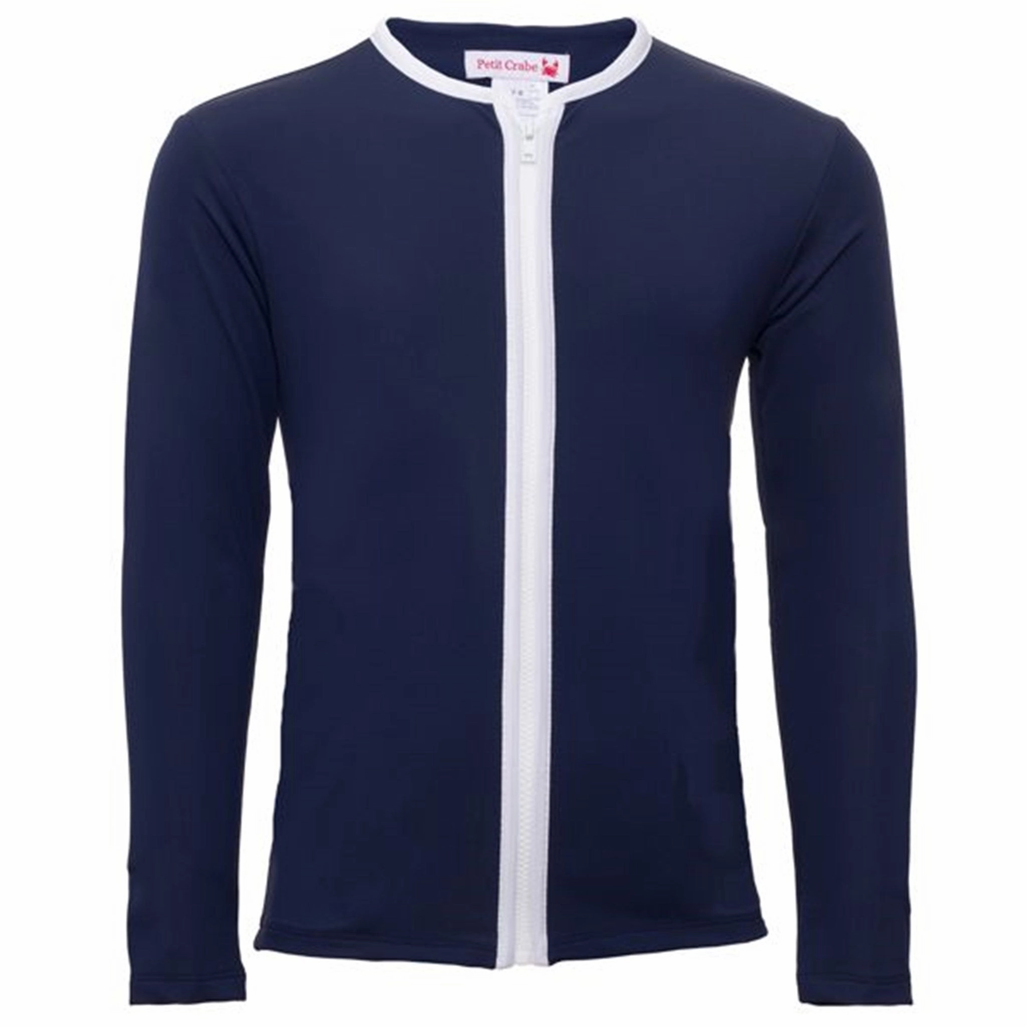 Petit Crabe Blue Etoile Star UV Shirt with Zipper Mold resistant