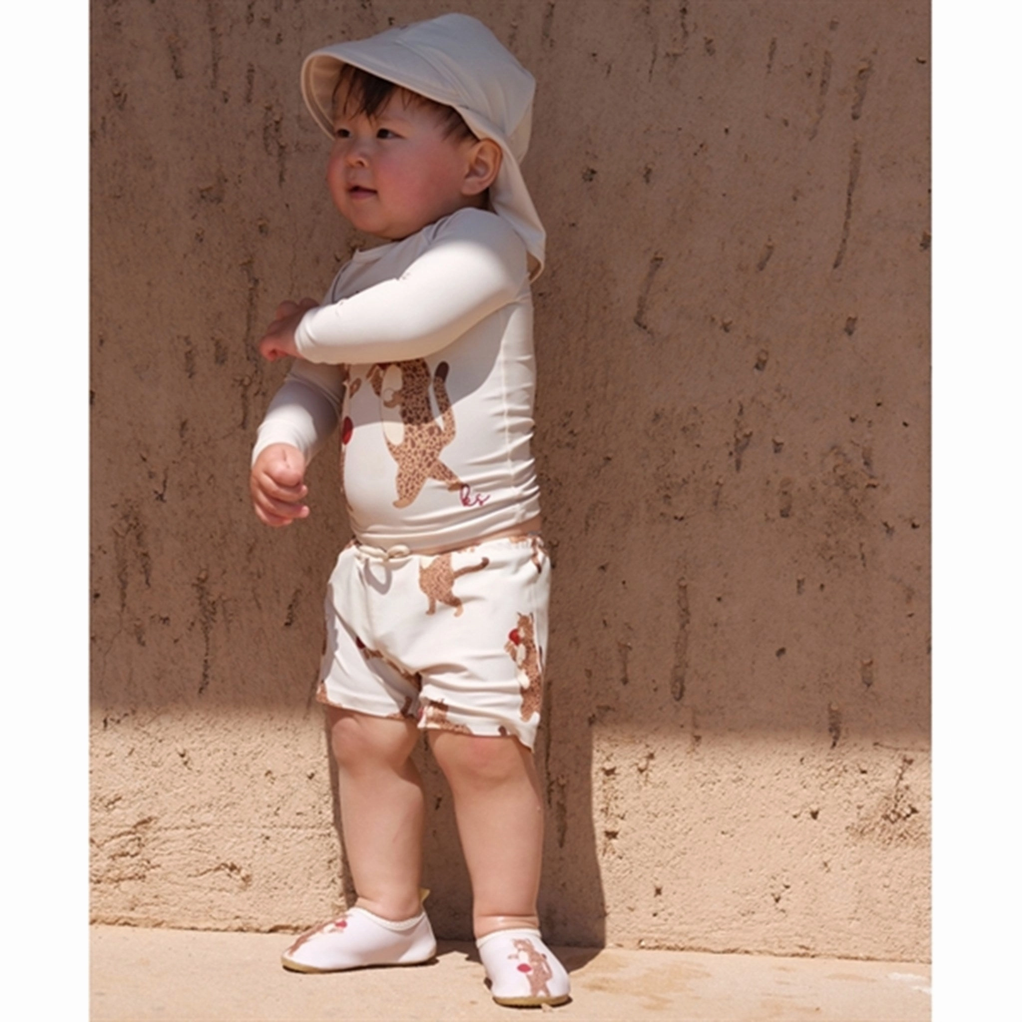 Konges Sl?jd Ping Pong Aster UV Swim Blouse Anti Pilling Technology Outdoor Swimwear