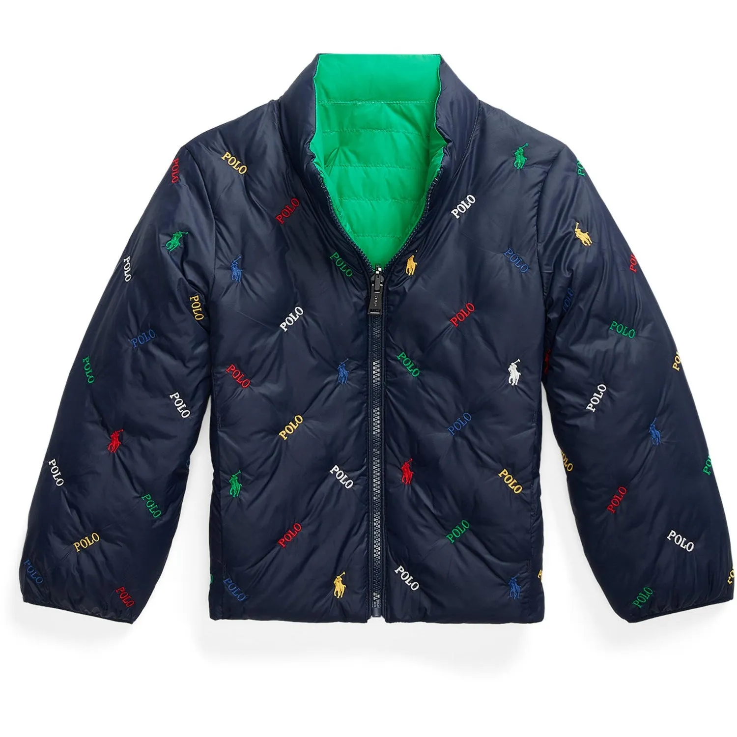 Dispute Polo Ralph Lauren Newport Navy/Stafford Green Rev Tera Aoe Bomber Jacket