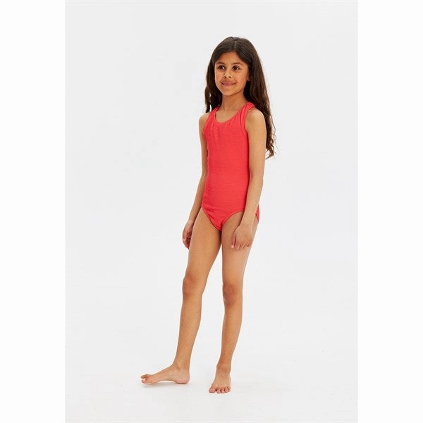 Sustainable Material Beach Outfits The New Geranium Jillian Swimsuit