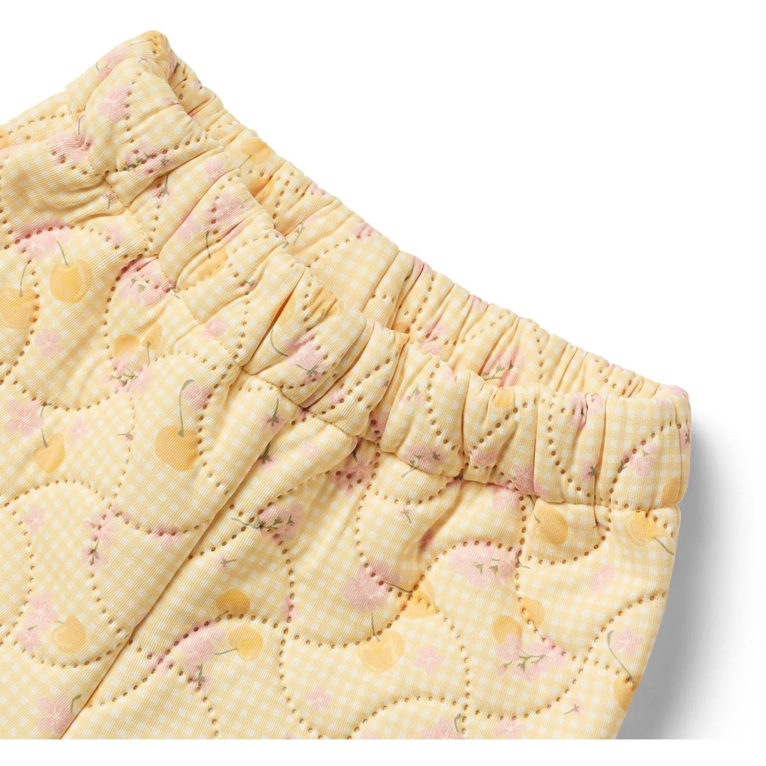 Wheat Yellow Cherries Thermo Pants Alex Wrinkle Resistant Finish StaticDissipativeFabric