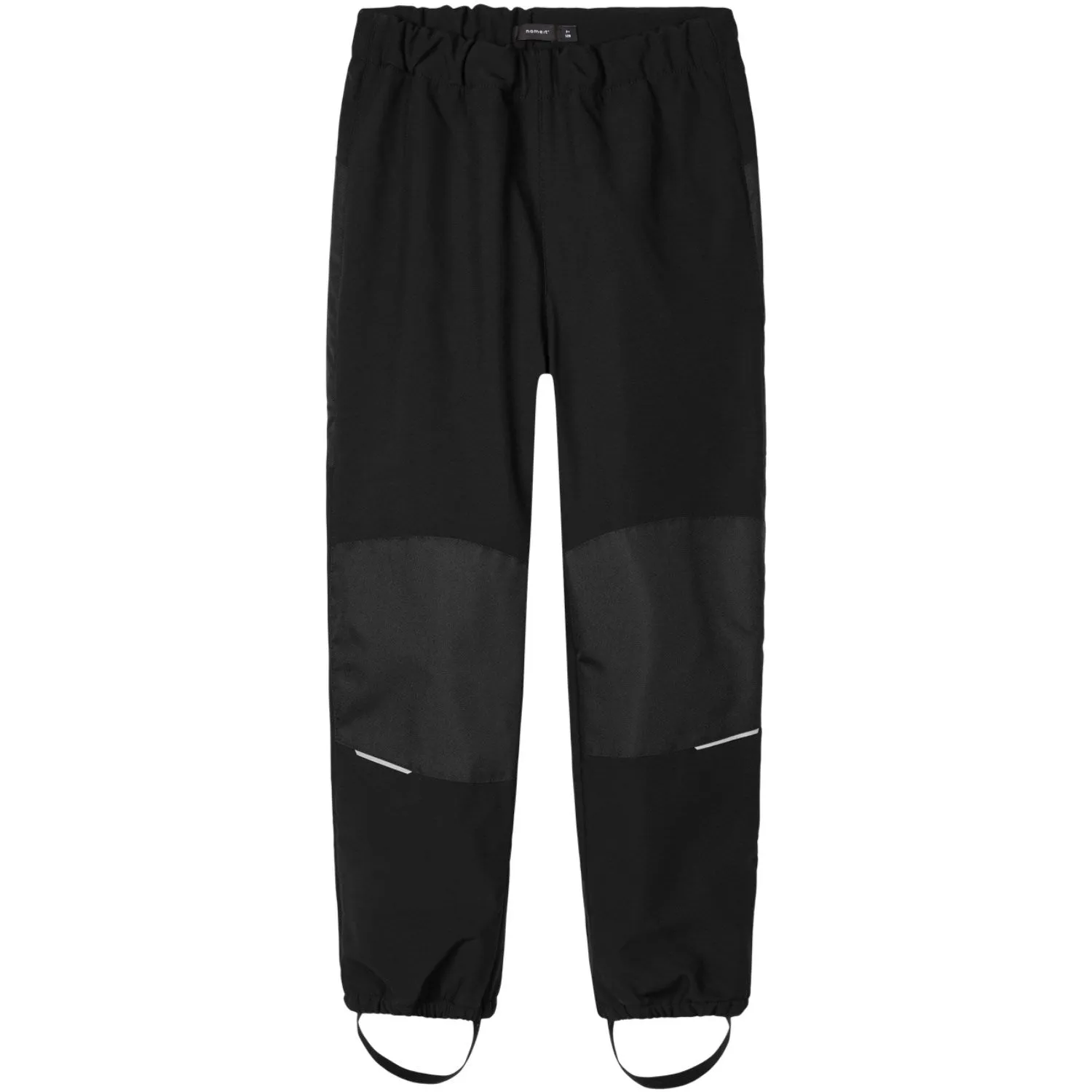RecycledPolyester Timeless Fit Name it Softshell Black Alfa Solid Noos Pants