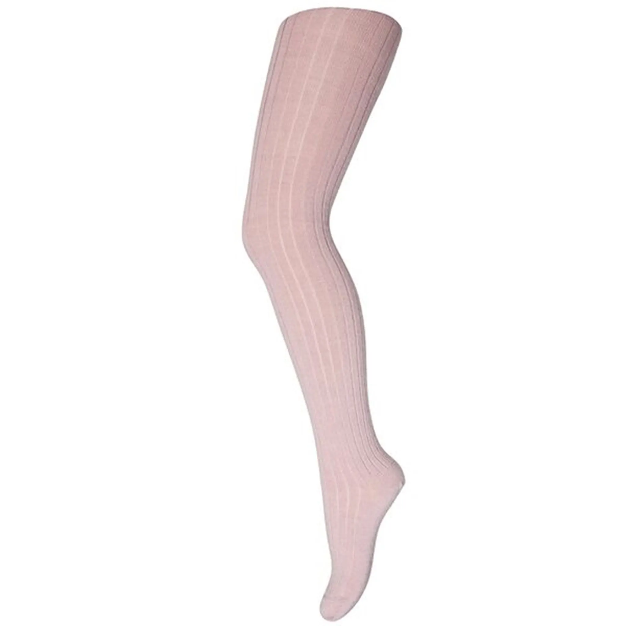 Anti-bacterial-treatment-feature Cool-ventilation-feature MP Wool Rib Tights Dusty Rose