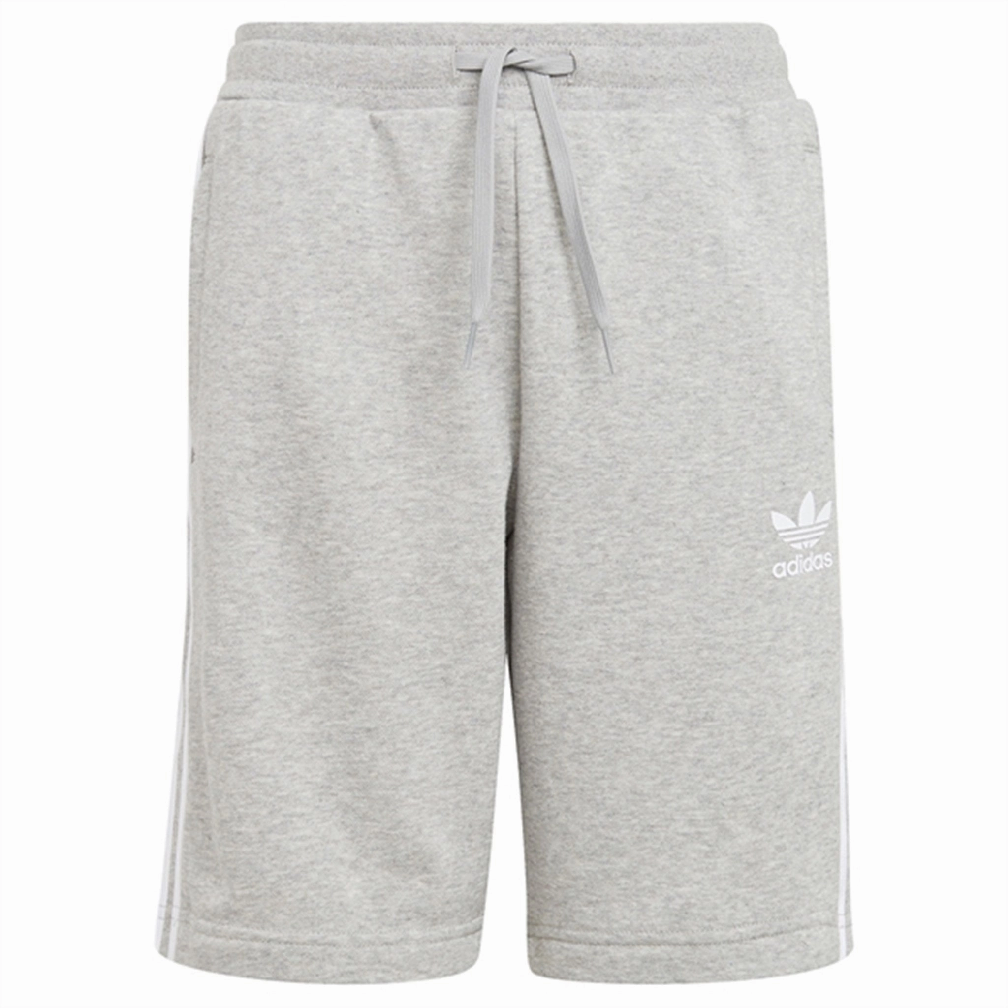 adidas Originals Medium Grey Heather / White Shorts Holiday Gift AntiStaticCoating