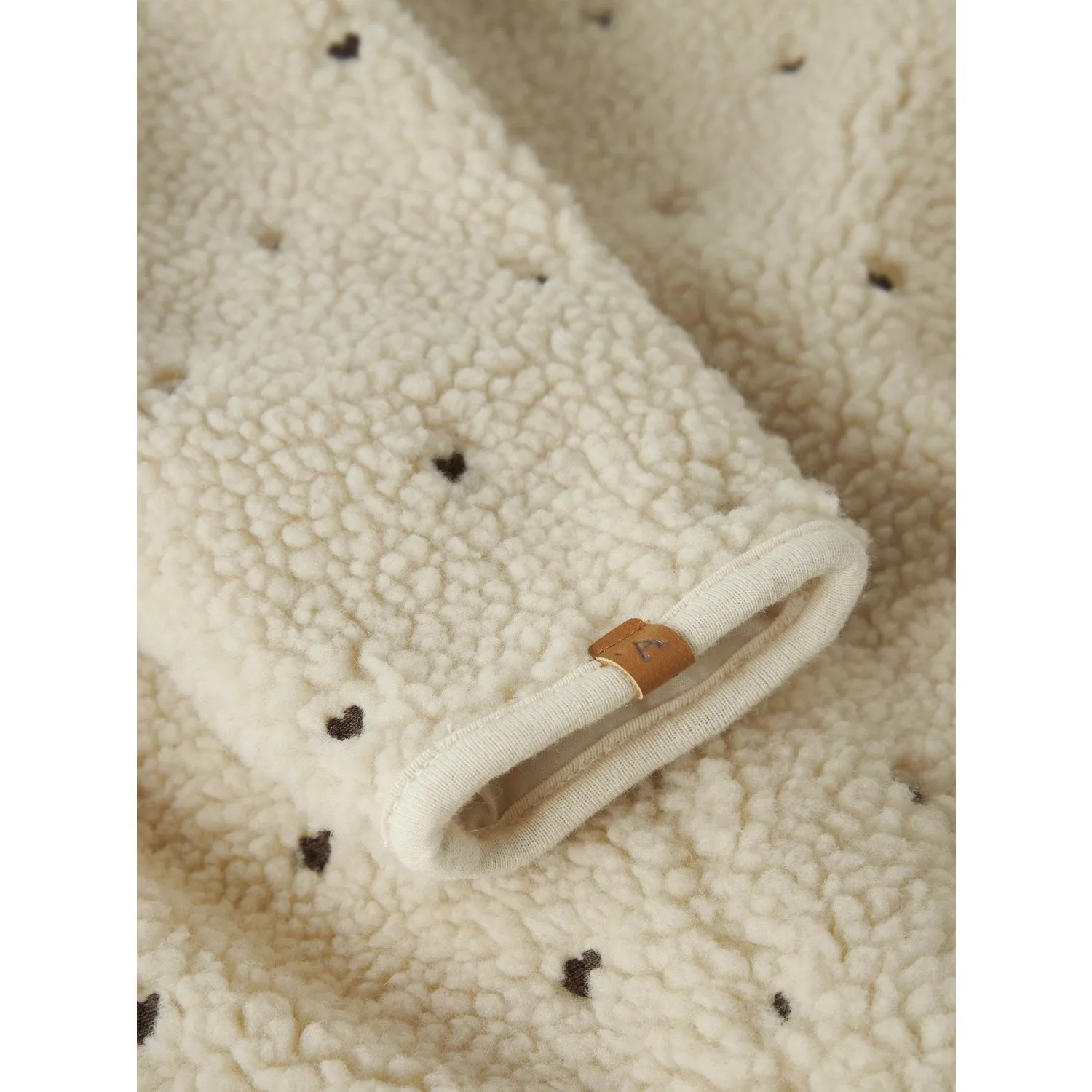 Lil'Atelier Turtledove Hearts Emb Nbnnalo Loose Suit Zip Lil Trail Ready