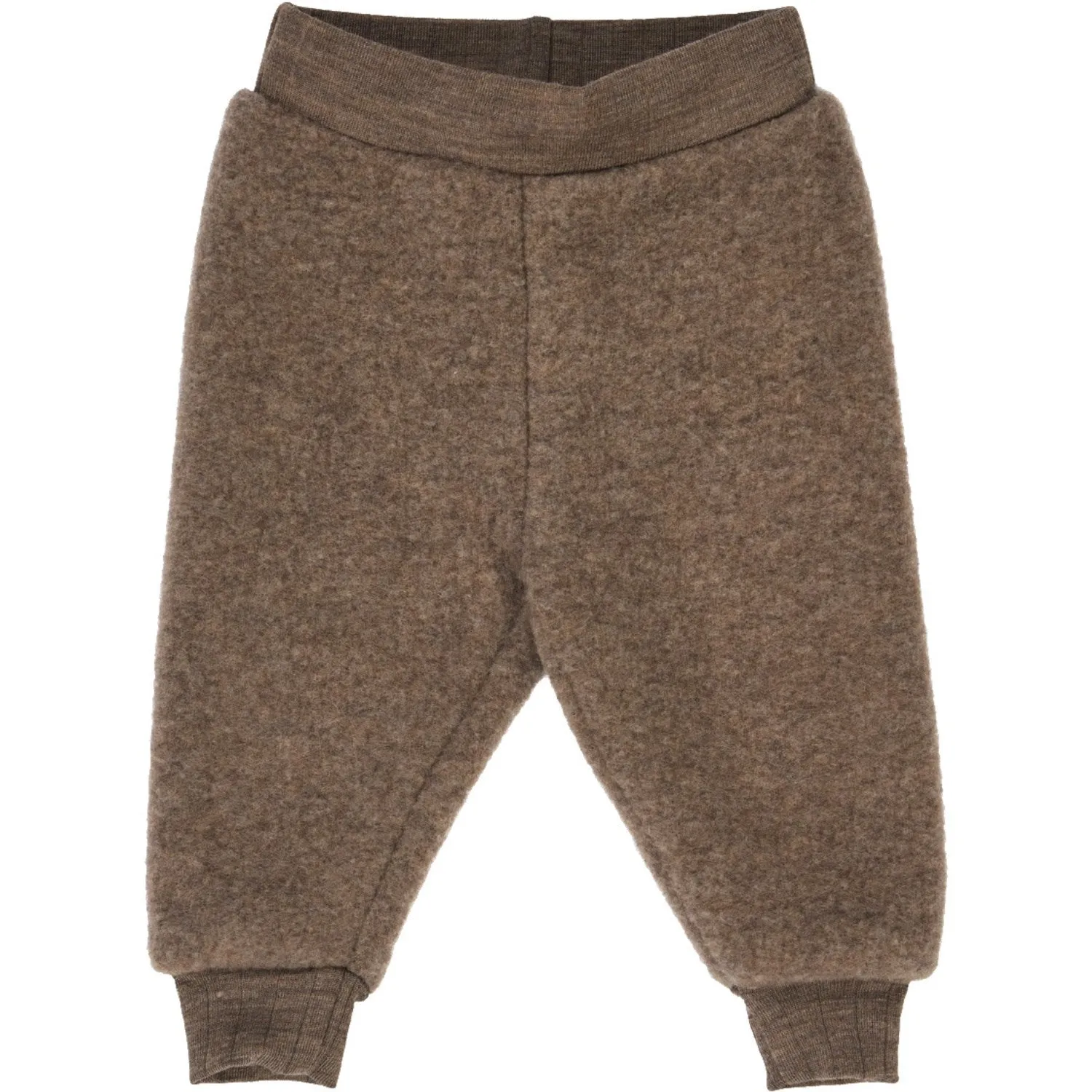M??sli Walnut Melange Woolly Fleece Pants Smooth Layer