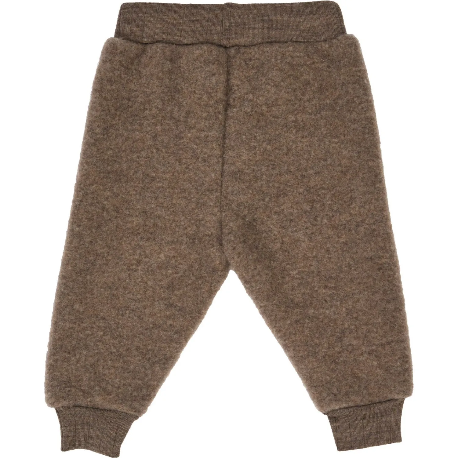 M??sli Walnut Melange Woolly Fleece Pants Easy Style