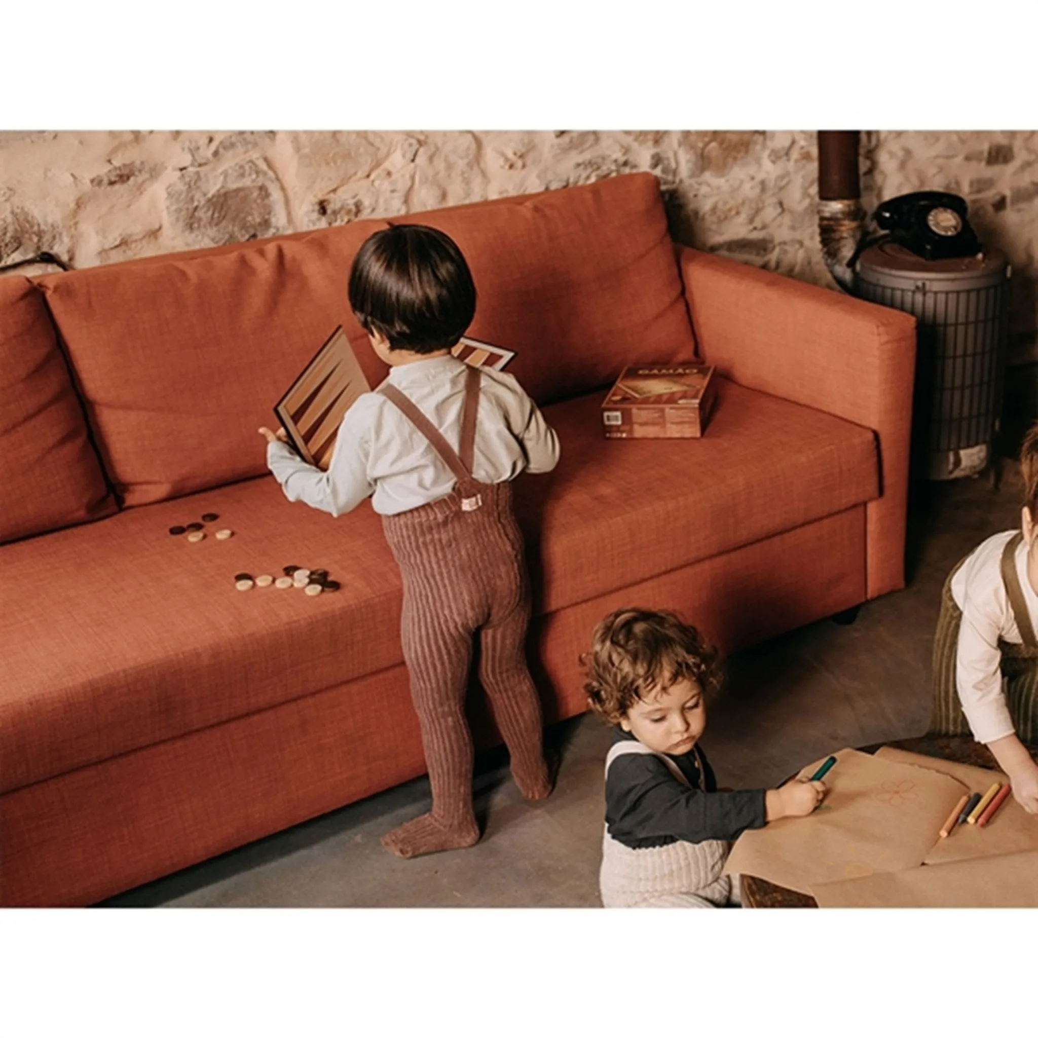 Silly Silas Granny Teddy Tights Granola Slimming Effect rainy weather