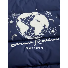 Functional-Design Mini Rodini Blue Mini Rodini Society City Puffer Jacket