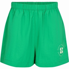 mesh ventilation Sofie Schnoor Bright Green Shorts