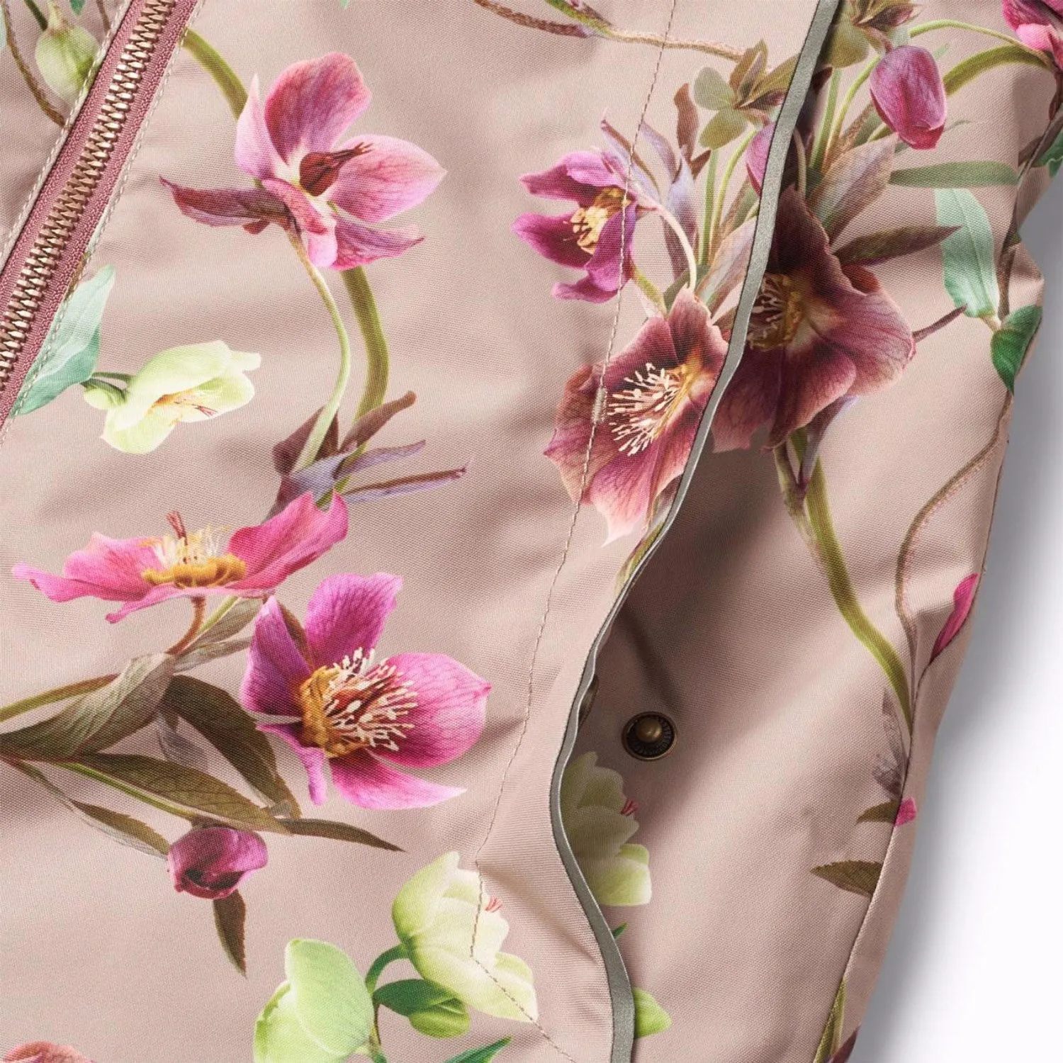 Stylish short-sleeve piece Skin-friendly Molo Winter Roses Pingo Snowsuit