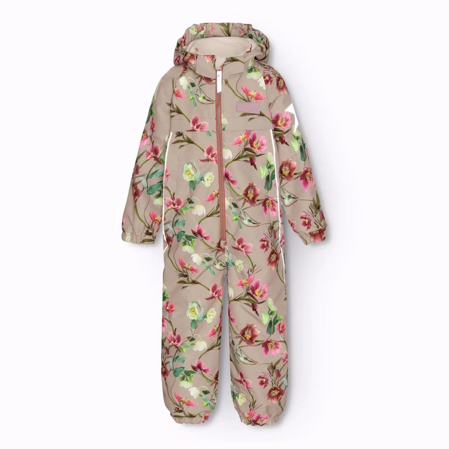 Molo Winter Roses Pingo Snowsuit Editor??s-Pick Embroidered-Detail