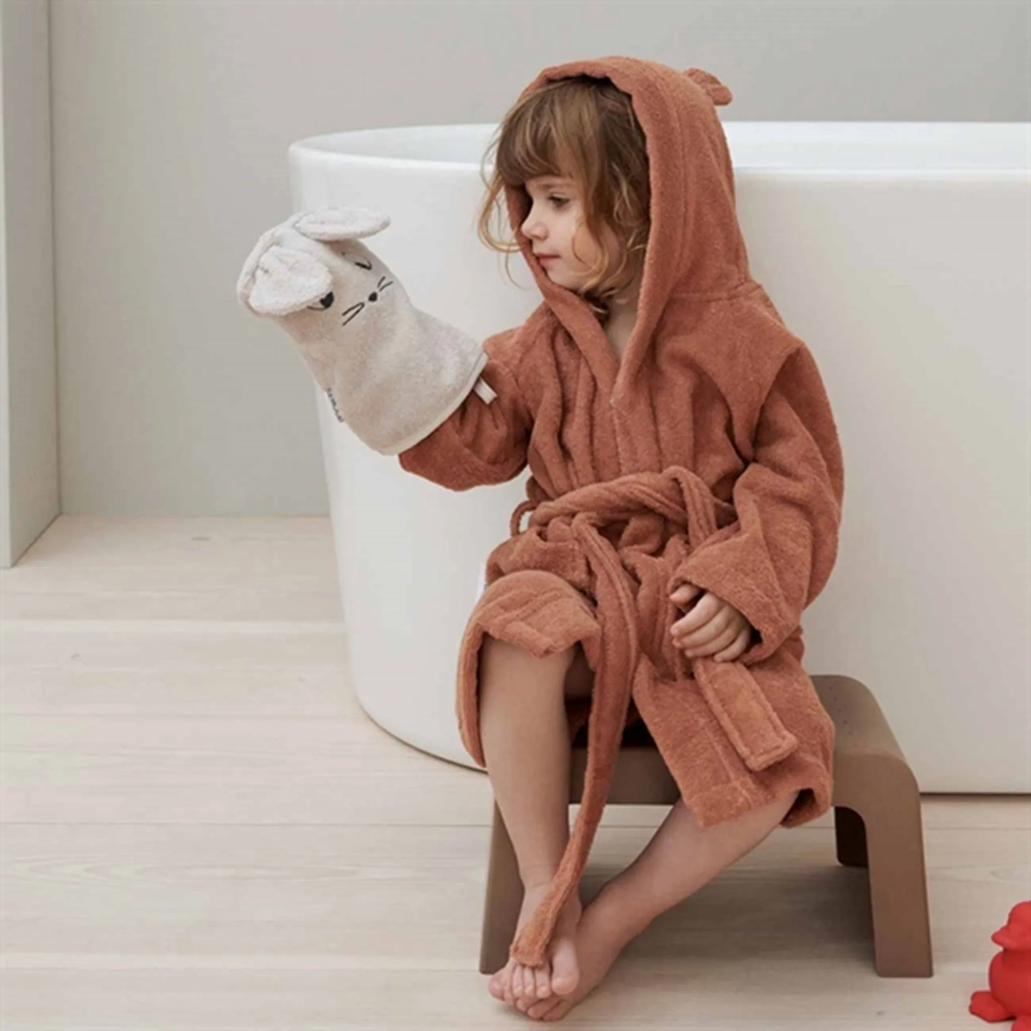 Body Ease Indoor Life Liewood Lily Bathrobe Mr Bear Tuscany Rose