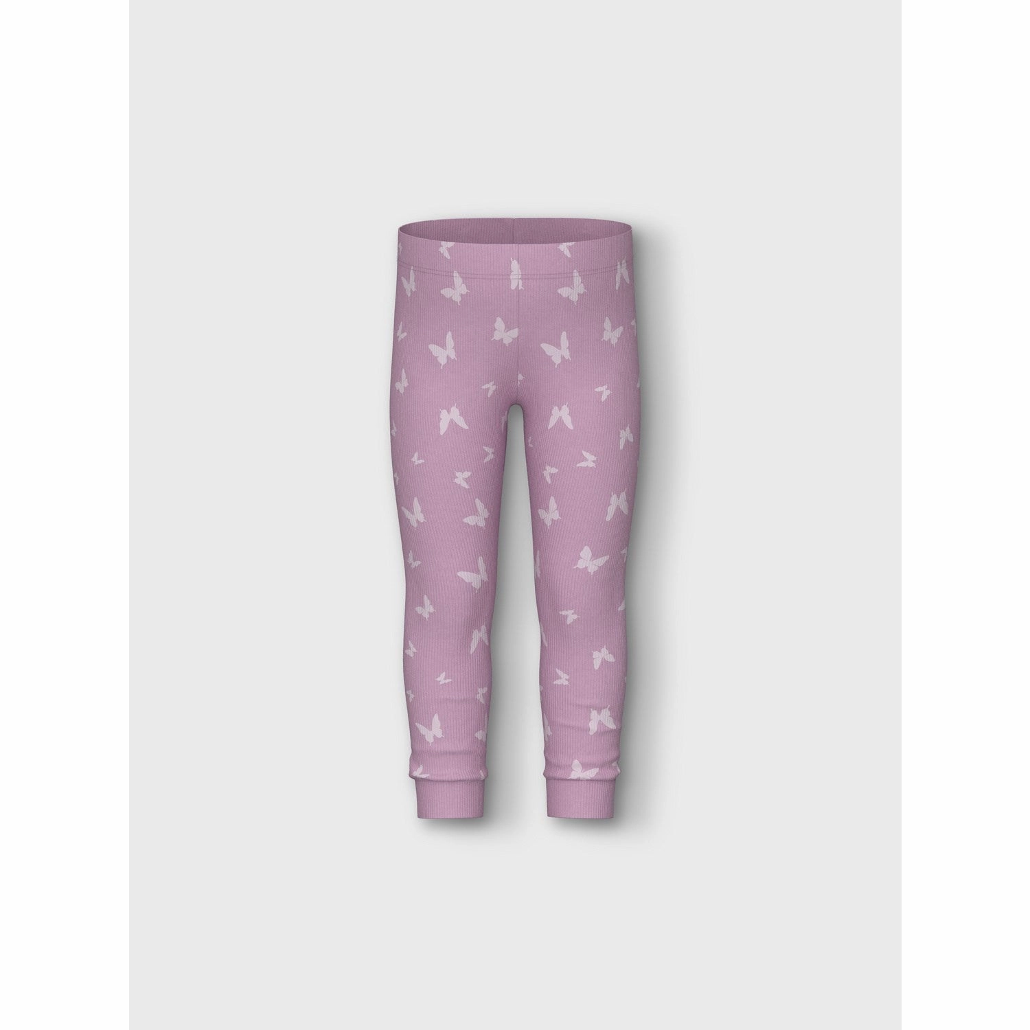Reinforced Knee Panels UltraSoft Brushed Interior Name It Pink Lavender Pajamas Pink Butterfly Rib Noos
