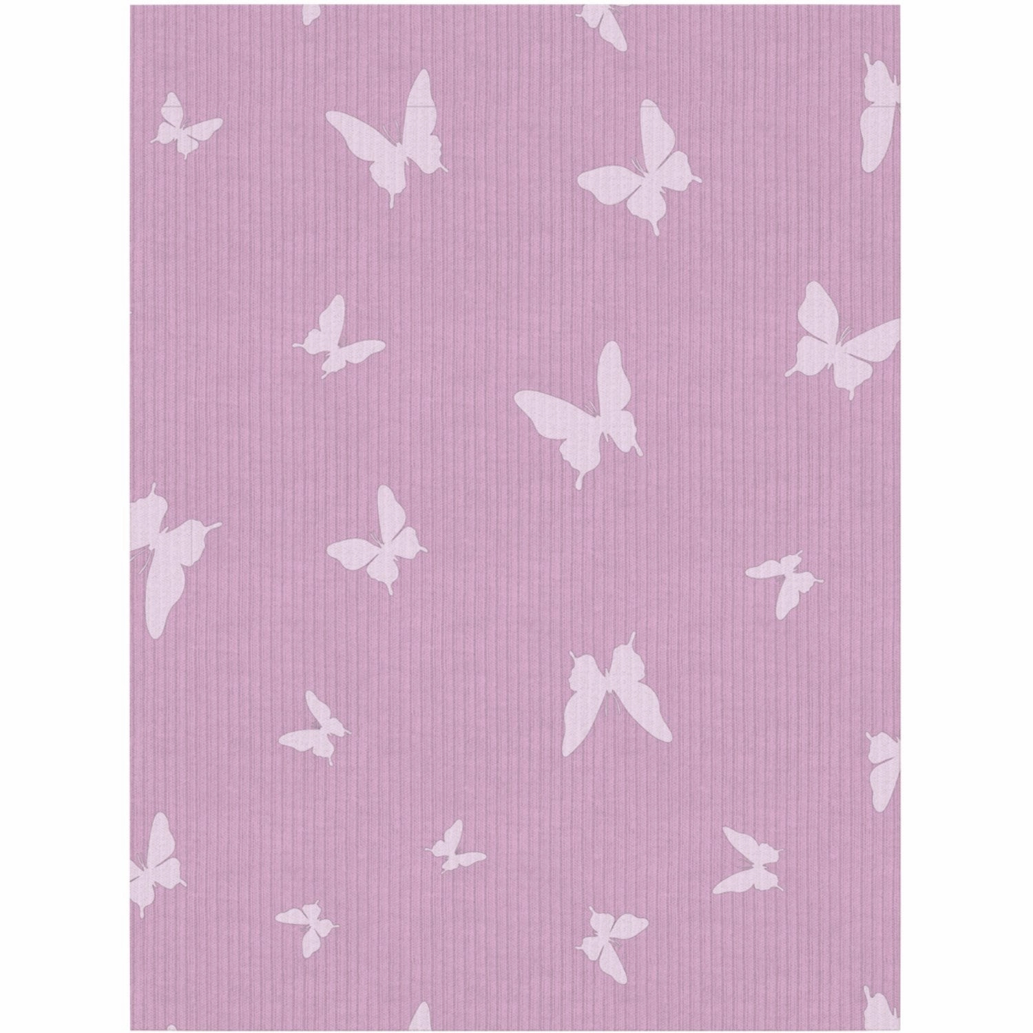 Name It Pink Lavender Pajamas Pink Butterfly Rib Noos QuickDry Lining Loose Comfort
